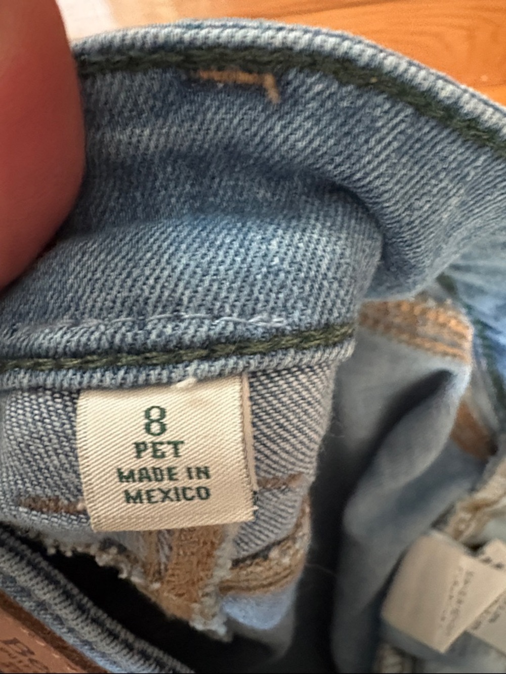 L.L. Bean Women's Light Blue Straight-Leg Jeans - Picture 3 of 8